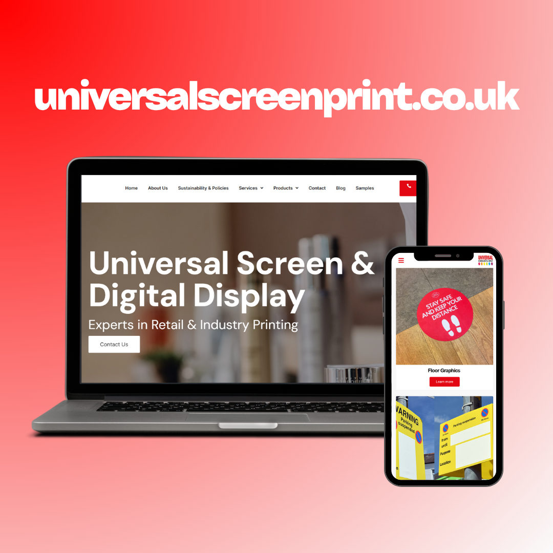Universal Screen Print Website